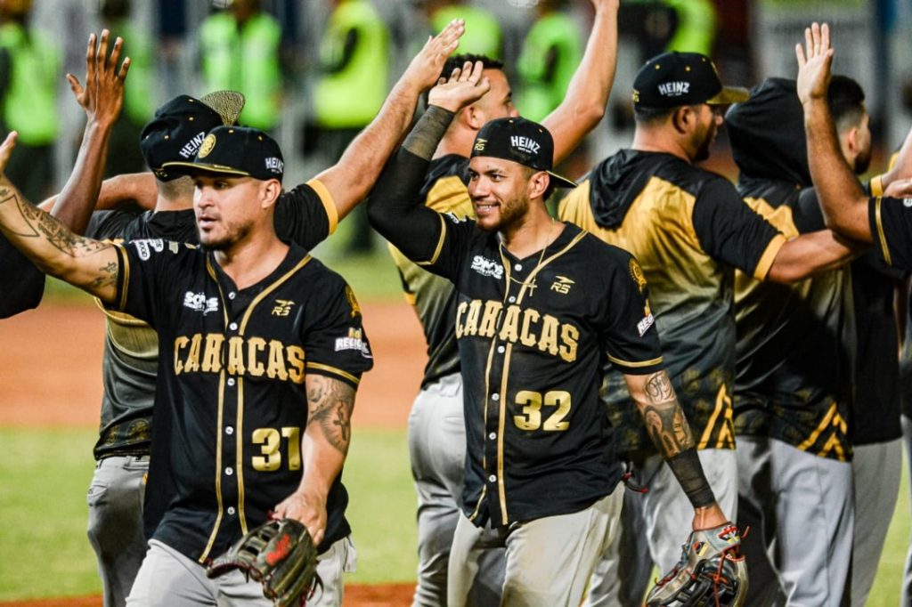 Caracas celebrando