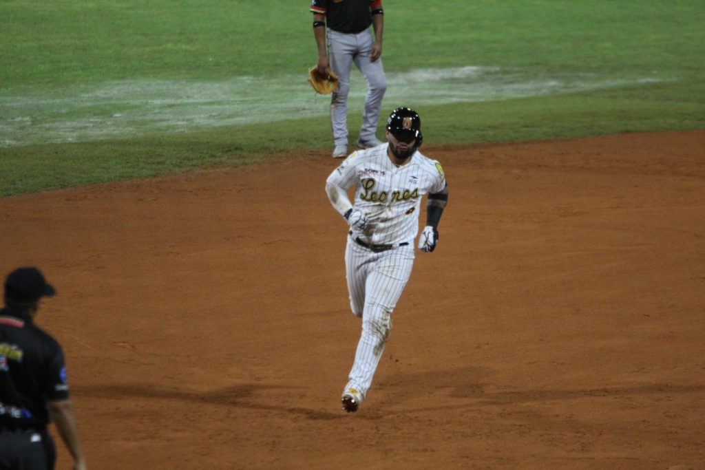 Leones jugador corriendo